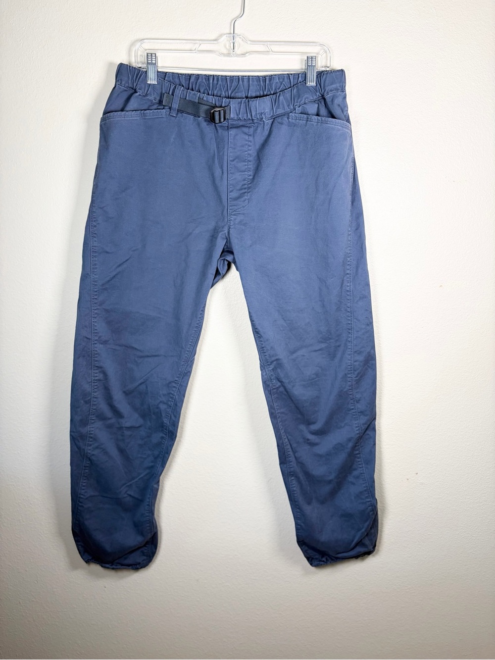 Mountain Hardwear Blue Gorpcore Hiking Climbing Pants Built-In Belt Sz L